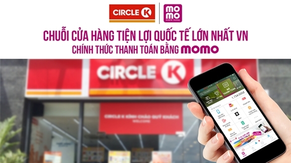 Circle K - Cửa hàng tiện lợi quốc tế lớn nhất tại VN chính thức thanh toán bằng MoMo