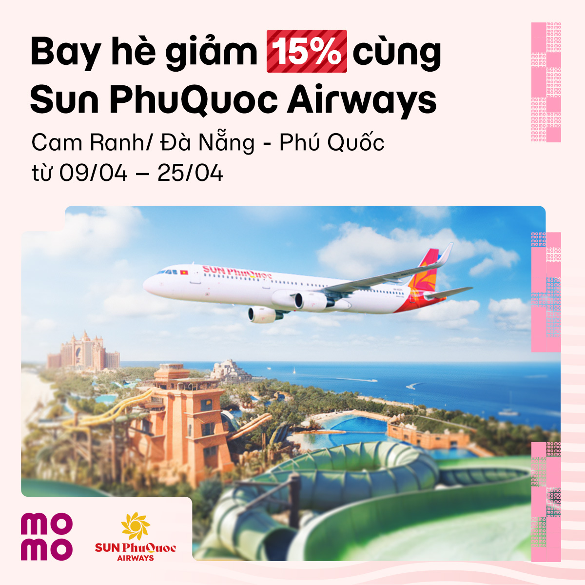 Bay hè từ miền Trung đi Phú Quốc: Sun PhuQuoc Airways giảm đến 15%!