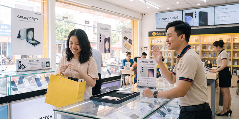 16 tuổi mua điện thoại trả góp