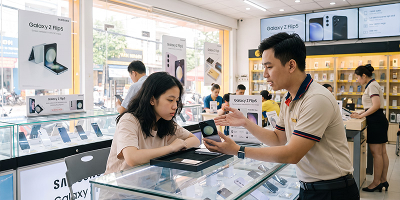 16 tuổi trả góp điện thoại được không