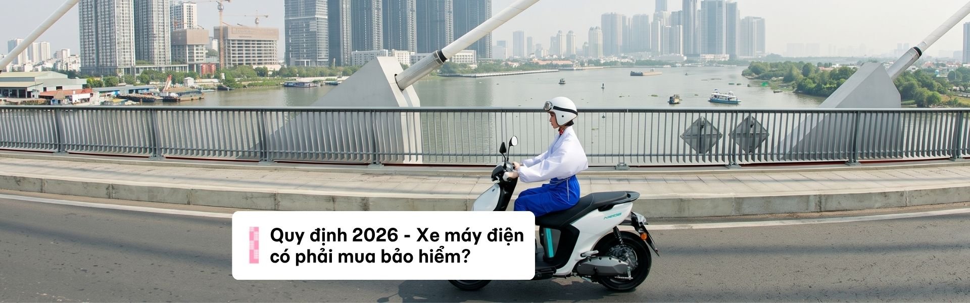 Xe máy điện có phải mua bảo hiểm không? Quy định mới nhất 2026