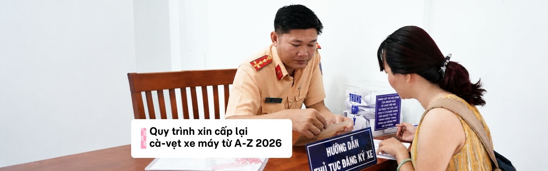 Mất cà vẹt xe có làm lại được không? Thủ tục chi tiết 2026