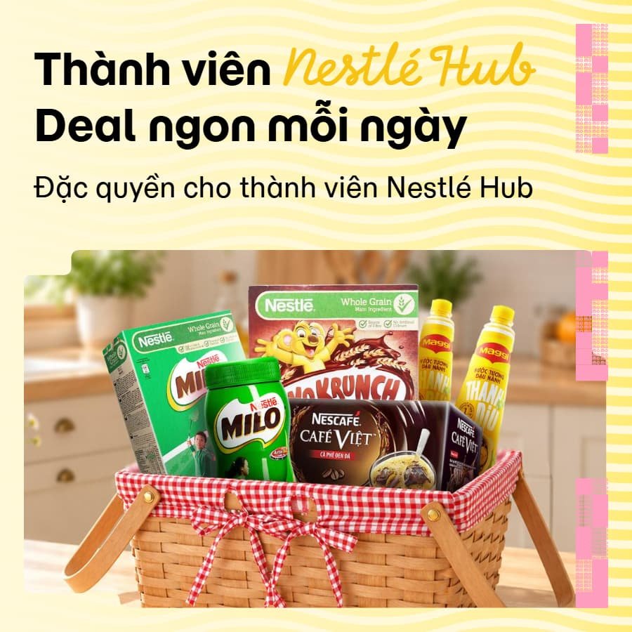 Đặc quyền hội viên gia đình Nestlé