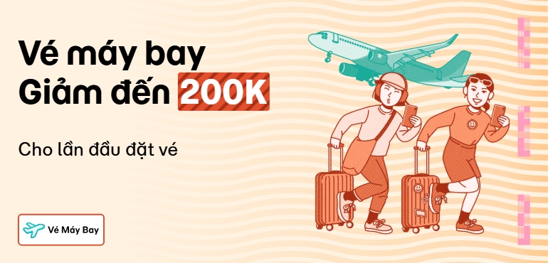 Đặc quyền bạn mới: Giảm đến 200K cho chuyến bay đầu tiên cùng MoMo Travel!
