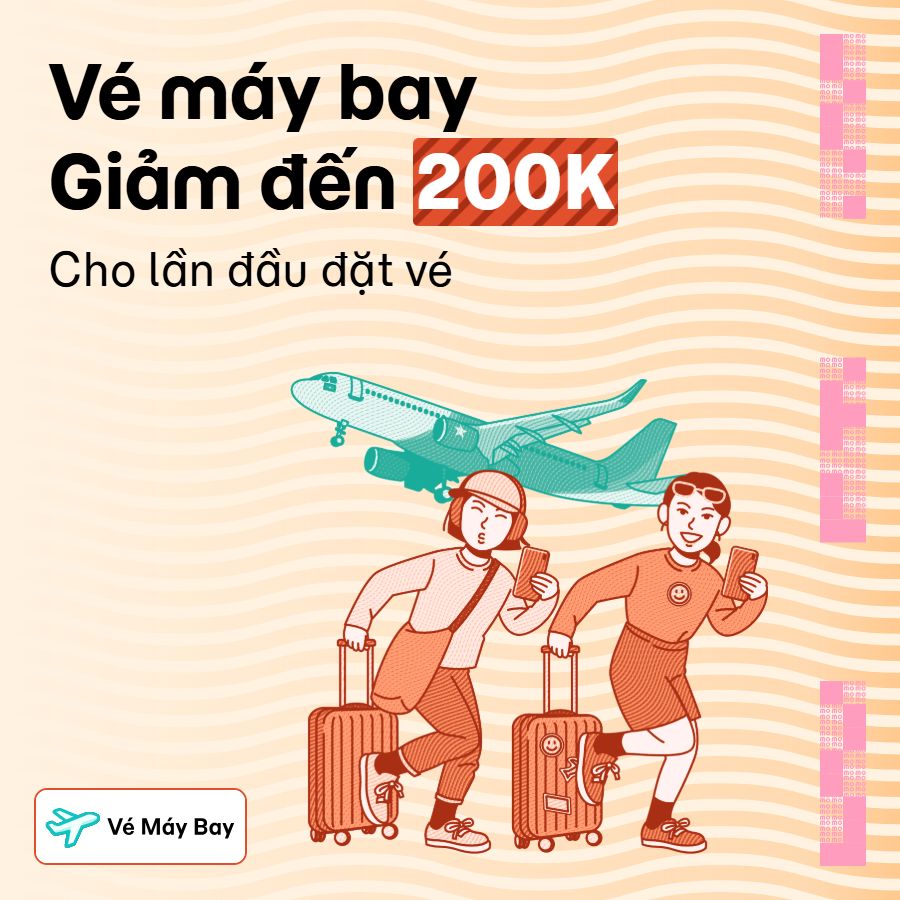 Đặc quyền bạn mới: Giảm đến 200K cho chuyến bay đầu tiên cùng MoMo Travel!