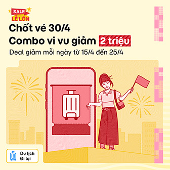 Chốt vé 30/4, săn combo du lịch độc quyền đến 2 triệu từ MoMo Travel!