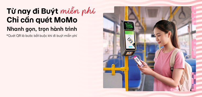 Từ 30/4, đi xe buýt TP.HCM miễn phí vé: Hướng dẫn dùng QR MoMo để lên xe nhanh gọn!