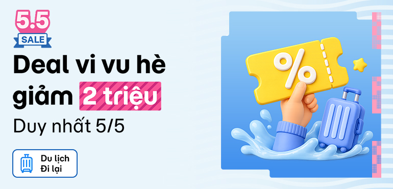 5.5 - Chào đón sale hè rực rỡ nhất 2026