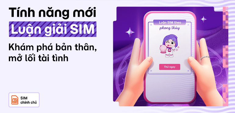 Trải nghiệm tính năng Luận giải SIM miễn phí với MoMo!