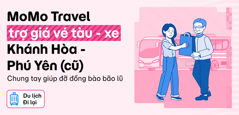 MoMo Travel chung tay cùng cộng đồng: Hỗ trợ di chuyển cho đồng bào vùng bão lũ
