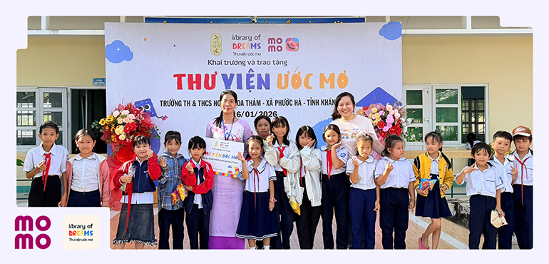 Thành công mang 10 Thư viện ước mơ đến với học sinh vùng khó khăn ở Khánh Hòa và Đắk Lắk