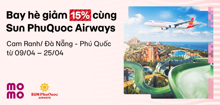 Bay hè từ miền Trung đi Phú Quốc: Sun PhuQuoc Airways giảm đến 15%!