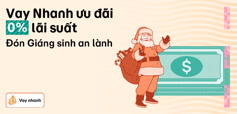 Thoải mái chi tiêu cuối năm với gói vay 0% lãi suất