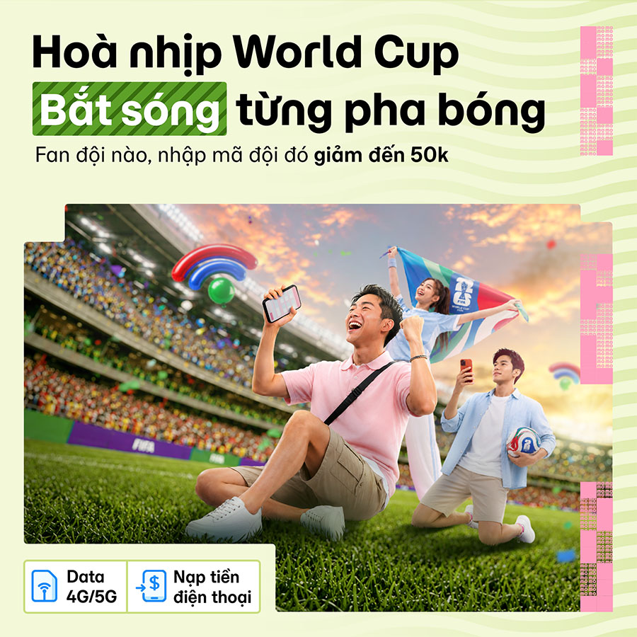 Hòa nhịp World Cup, bắt sóng từng pha bóng!