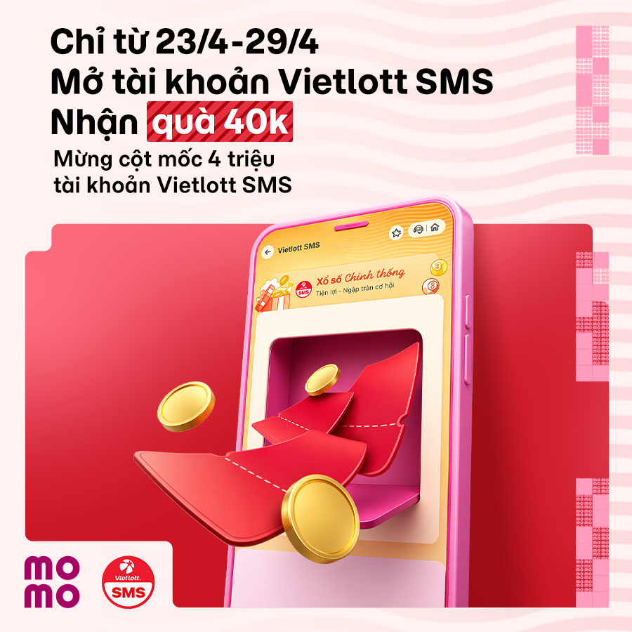 Mừng cột mốc 4 triệu tài khoản: Mua Vietlott, nhận quà mỗi ngày