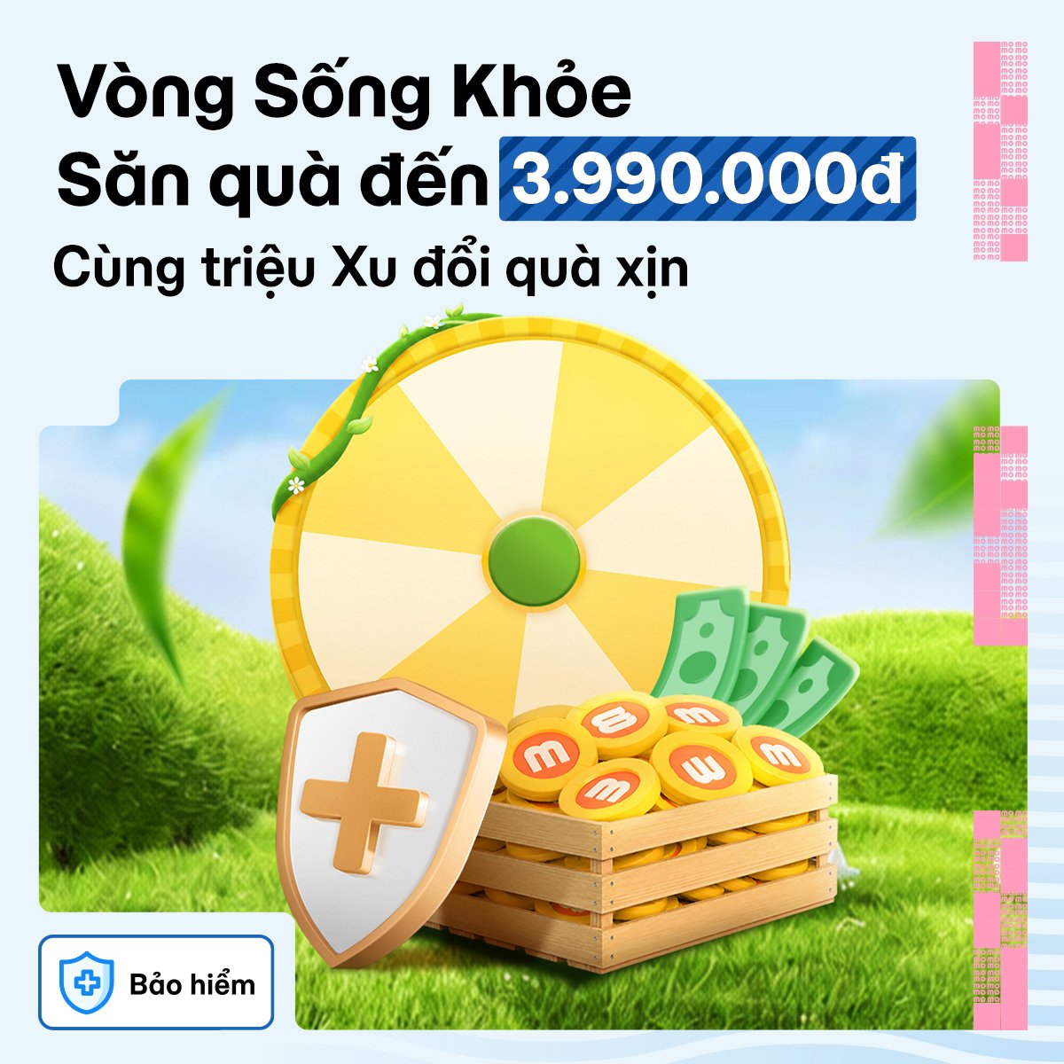 Tham gia Vòng Sống Khỏe nhận quà có trị giá đến 3.990.000đ