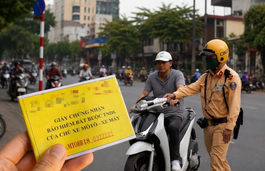  Bảo hiểm bắt buộc xe máy dành cho chủ xe cơ giới