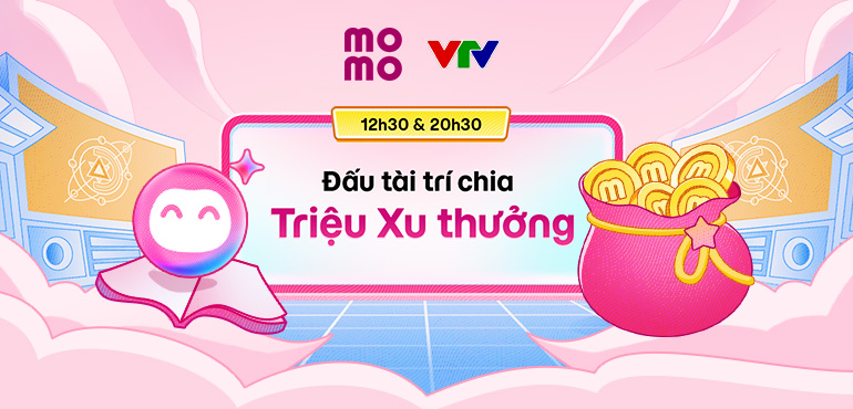 [12h30 & 22h30] Đấu Trường MoMo: Cùng săn triệu Xu thưởng, đổi quà lên đến 500.000đ