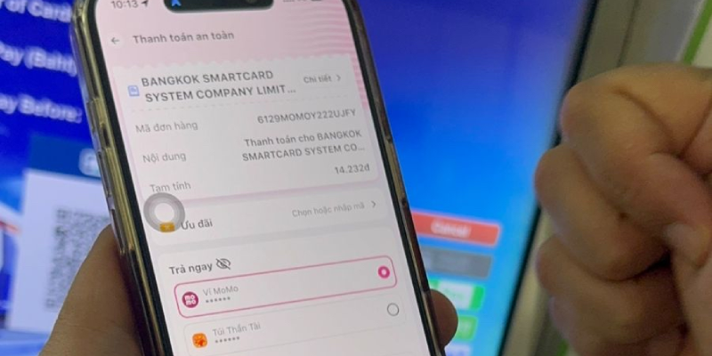 Bước 3: Quét QR bằng MoMo