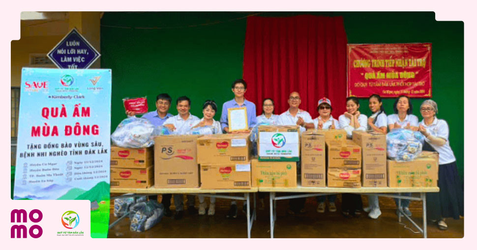 Gây quỹ trao “Quà Ấm Mùa Đông” để thắp ngọn lửa cho những mảnh đời nghèo khó