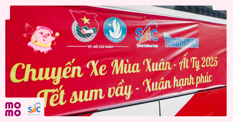 Góp Heo Vàng hỗ trợ Chuyến xe mùa Xuân Tết Nguyên đán 2026