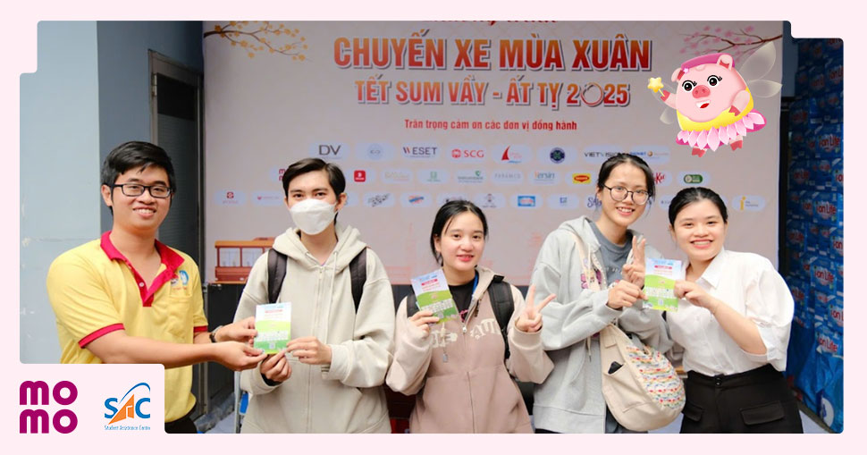 Chung tay cùng dự án để giúp 1.000 sinh viên nghèo được hỗ trợ vé xe