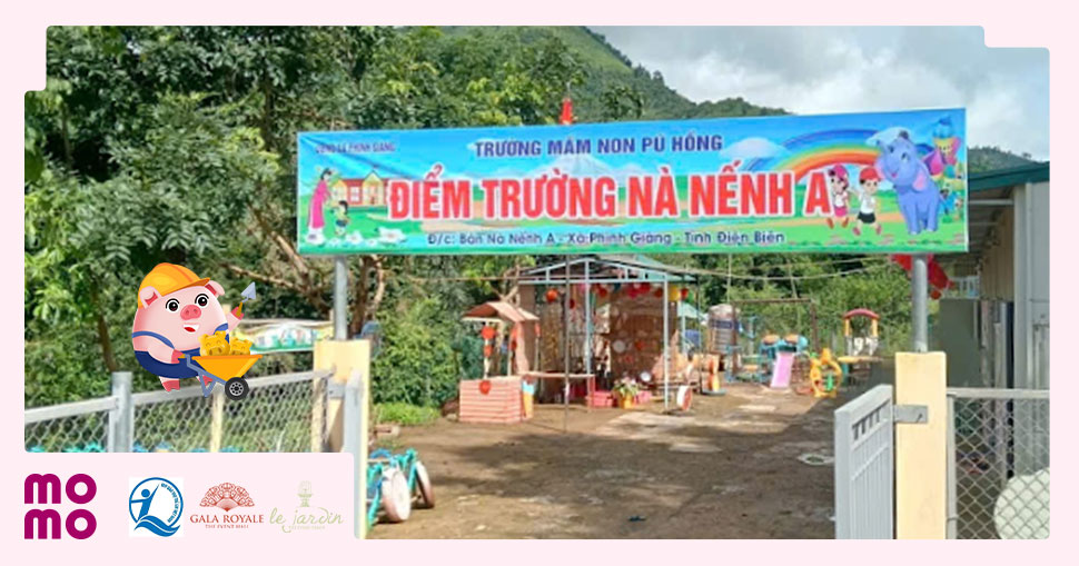 Cùng góp Heo Vàng xây dựng Điểm Bản Nà Nếnh A, tỉnh Điện Biên