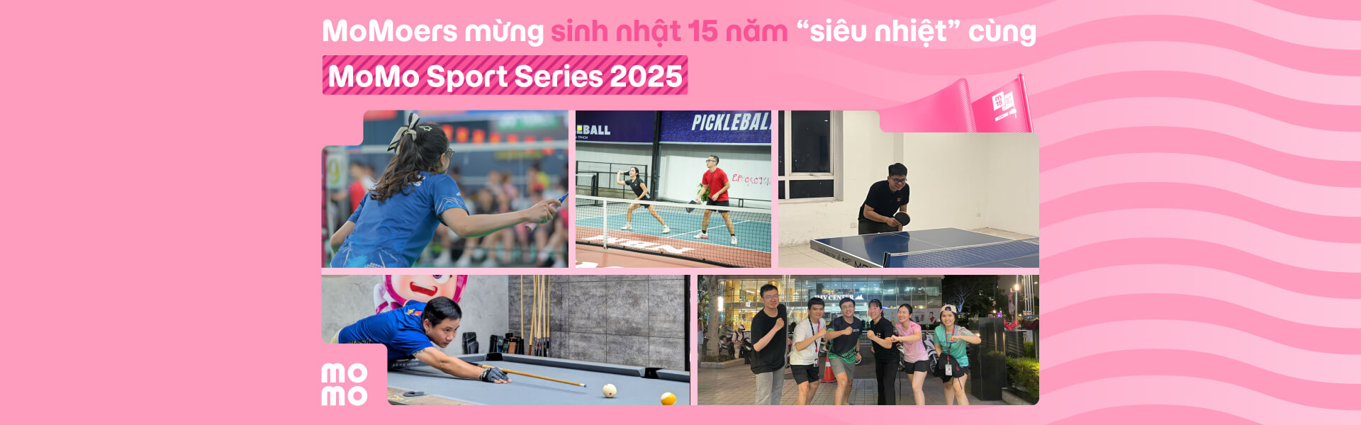 MoMo Sport Series 2025 - Khi MoMoers Cùng Nhau Tạo Nên Một Hành Trình Bứt Phá Giới Hạn