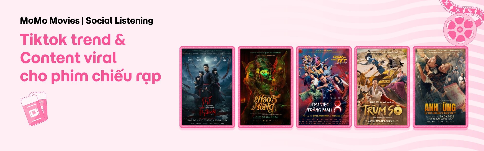 Xu Hướng Của Phim Trên TikTok và Đề Xuất Content Viral Cho Phim Phát Hành Dịp Lễ