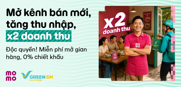 Đã bán trên nền tảng khác, có nên mở thêm kênh Green SM Food?