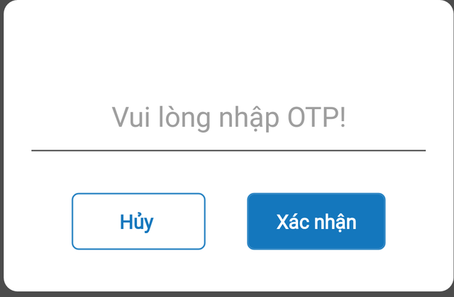 Xác nhận OTP và hoàn tất hồ sơ 