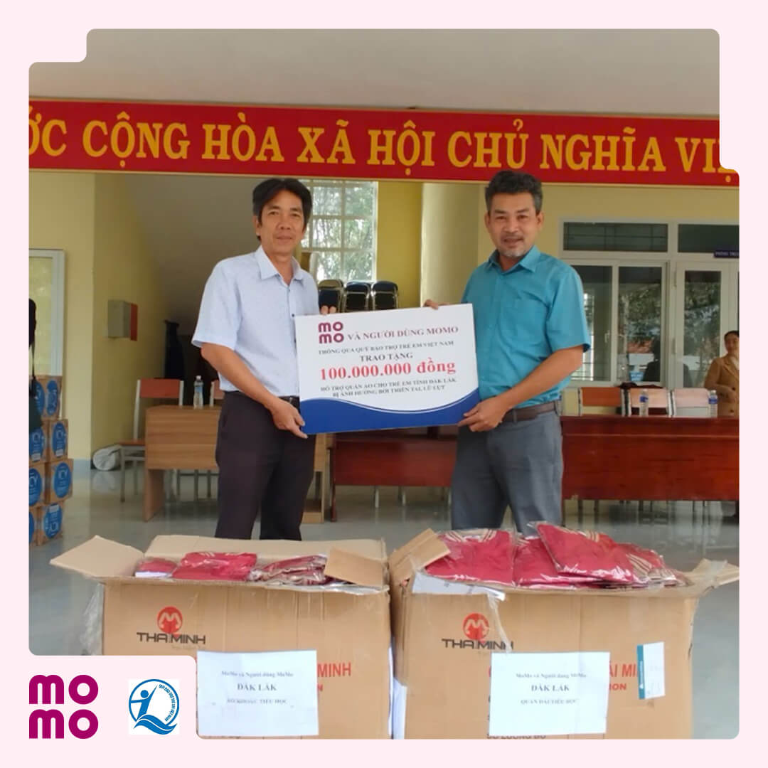 Hoàn thành dự án chung tay hỗ trợ đồng bào lũ lụt tại Đắk Lắk