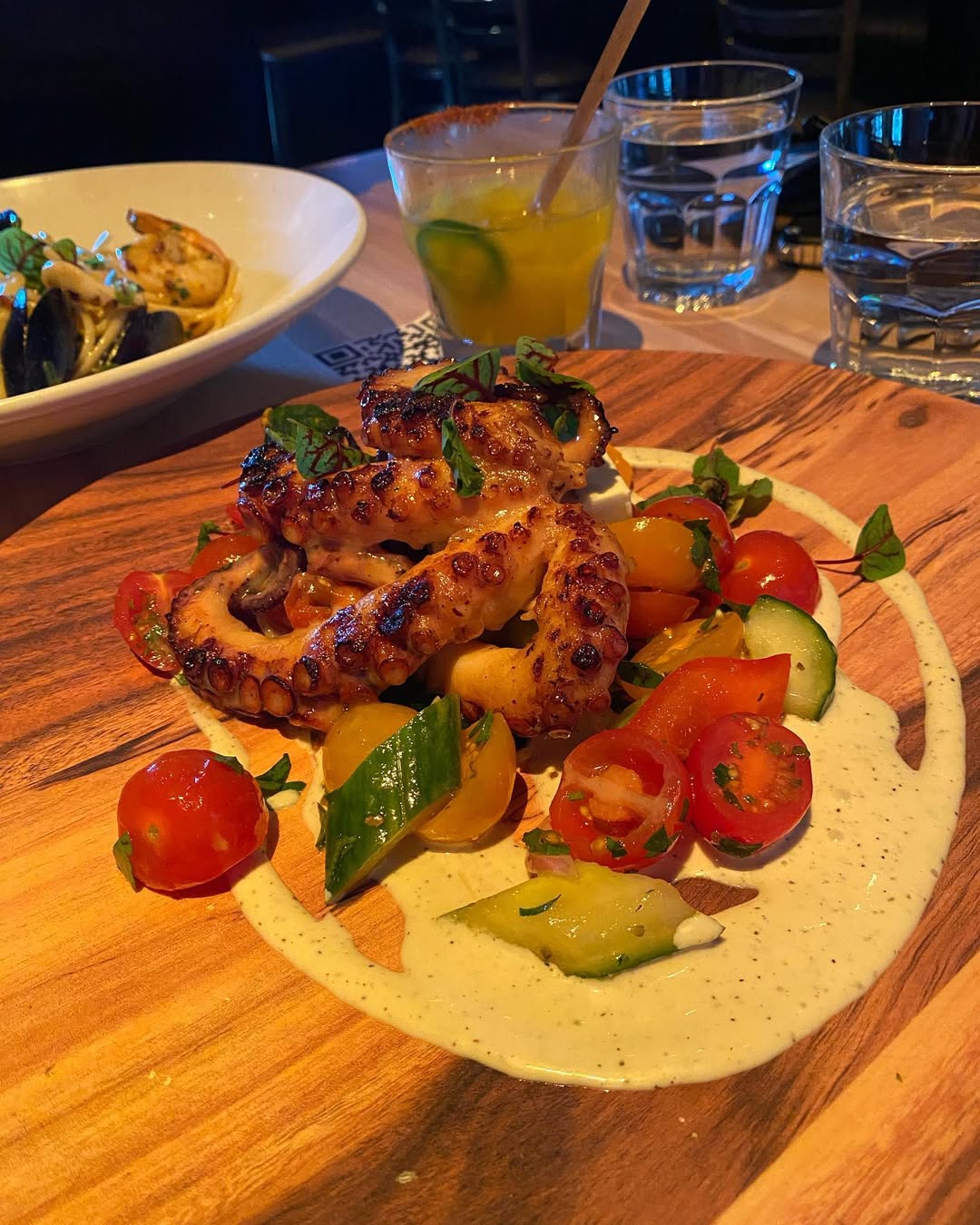 Grilled Octopus (Bạch Tuộc Nướng Than)