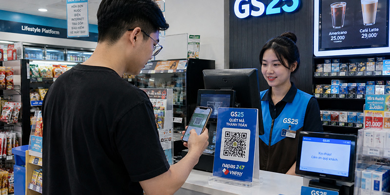 gs25 có cho thanh toán ví trả sau momo không