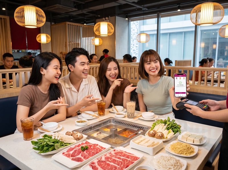 Haidilao có thanh toán bằng Ví Trả Sau MoMo không