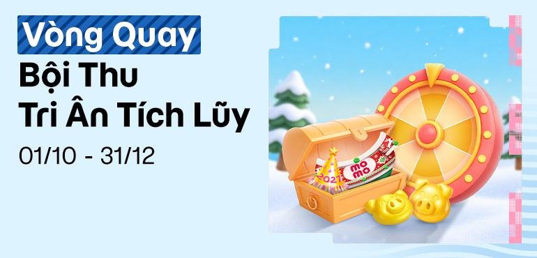 Heo Đất MoMo: Vòng Quay Bội Thu - Tri Ân Tích Luỹ