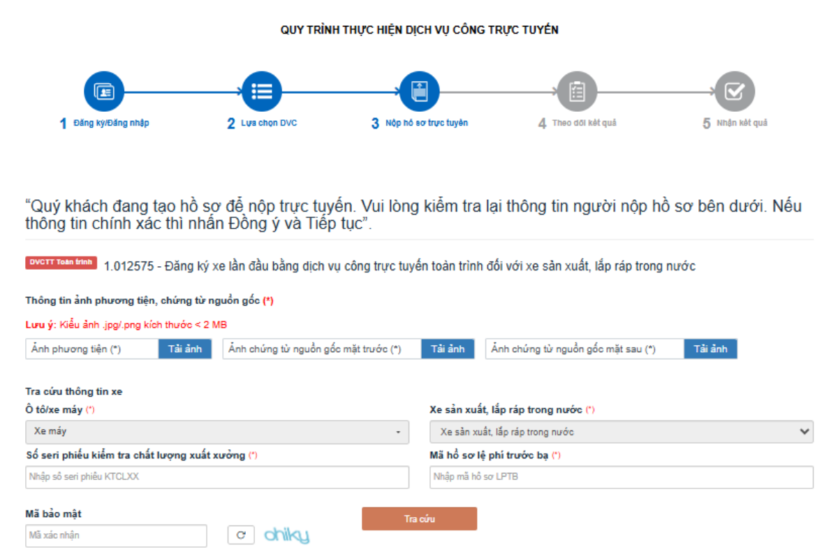 Thực hiện cập nhật các thông tin, tài liệu, giấy tờ thủ tục