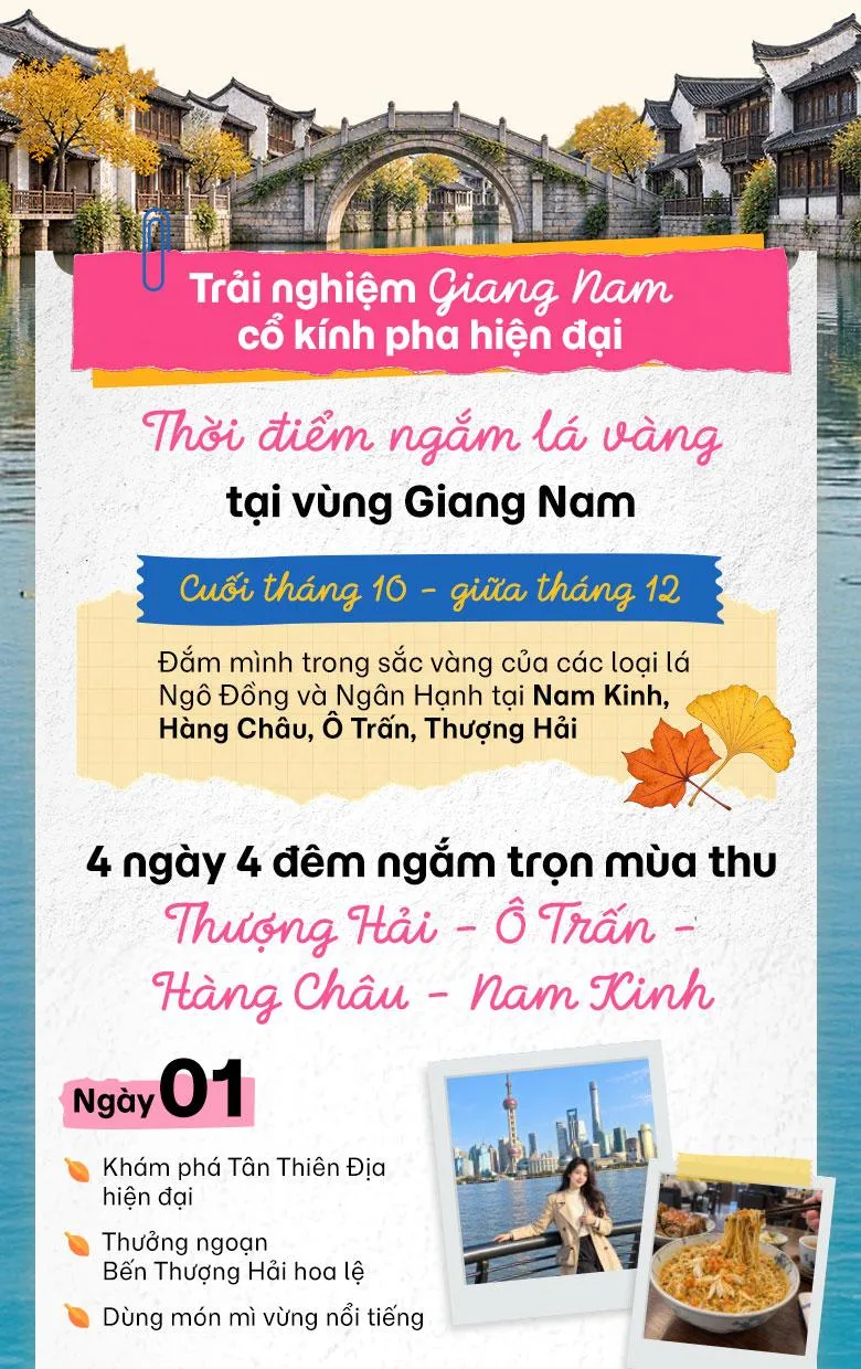Khám phá mùa lá vàng Trung Quốc cùng MoMo Travel!