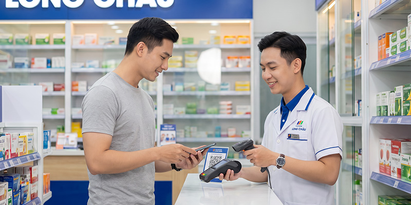 long châu có sử dụng ví trả sau momo không