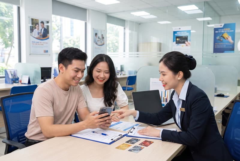 mở thẻ tín dụng chấp nhận nợ xấu