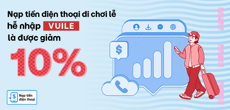 Lễ 2/9 vui hơn với mã giảm 10% nạp tiền điện thoại trên MoMo