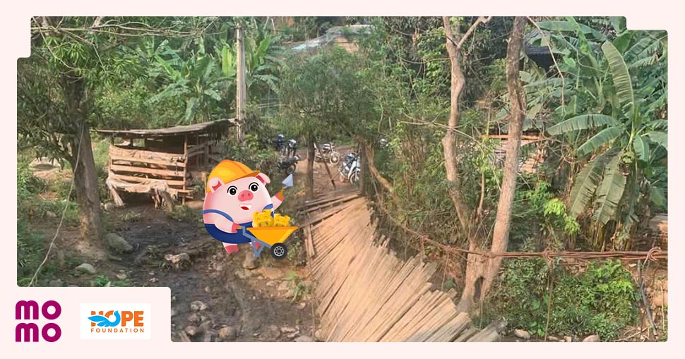 Mong muốn lớn nhất của bà con Nộc Cốc là có một cây cầu bê tông kiên cố