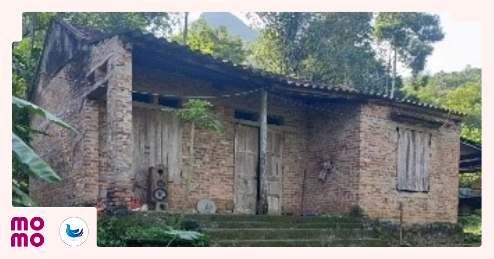 Kinh tế khó khăn nên gia đình em Hải không có điều kiện để sửa sang căn nhà đã cũ - 1