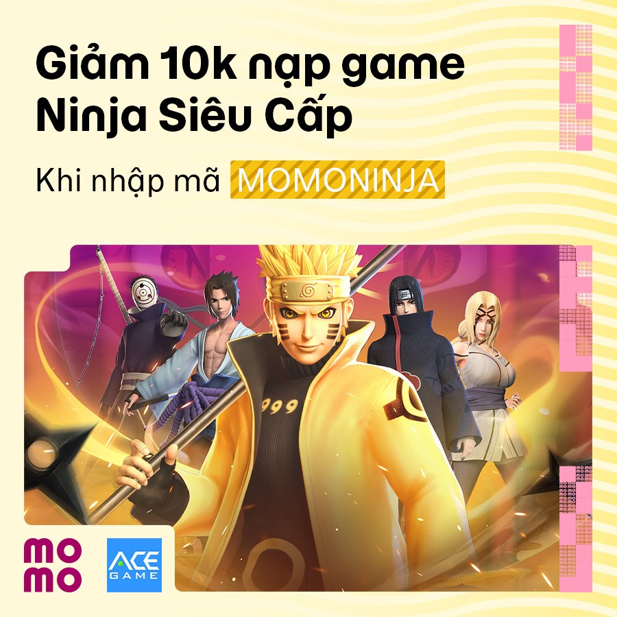 Nhận ngay ưu đãi 10.000đ mừng game Ninja Siêu Cấp ra mắt!