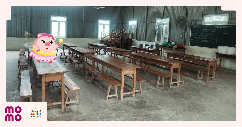 Cơ sở vật chất của trường tiểu học ở miền núi 