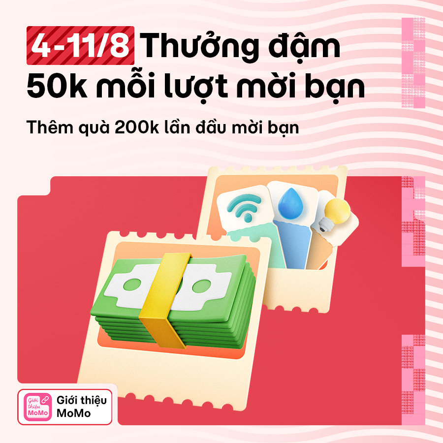 Tuần lễ vàng mời bạn bè dùng MoMo: Nhận tiền mặt mỗi lượt và thưởng thêm đến 500.000đ