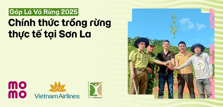 “Góp Lá Vá Rừng 2025” triển khai trồng phục hồi rừng tại Sơn La với diện tích gần gấp đôi năm trước