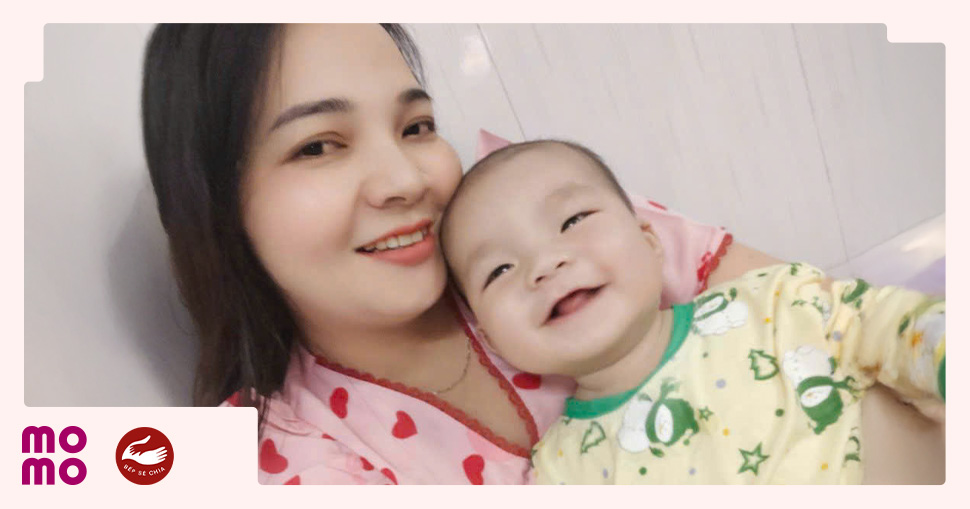 Chung tay cùng Bếp Sẻ Chia tiếp sức cho chị Nhung vượt qua khó khăn, tiếp tục chăm sóc con nhỏ