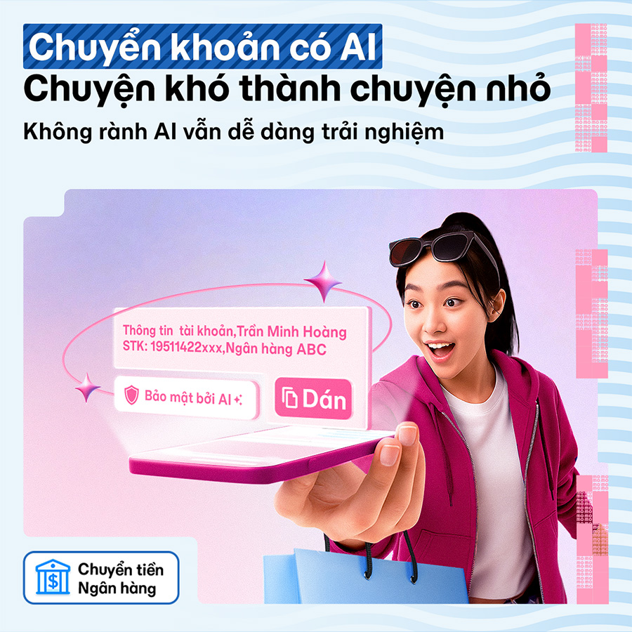 Không rành công nghệ, vẫn có thể chuyển khoản dễ dàng nhờ AI của MoMo!