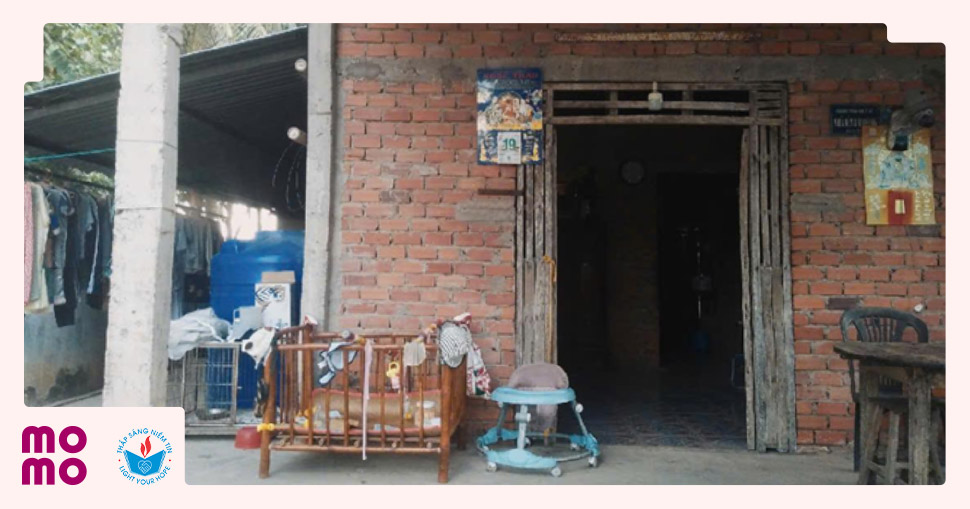 Căn nhà nơi bà, mẹ và em Hoa Quỳnh đang sinh sống - 1